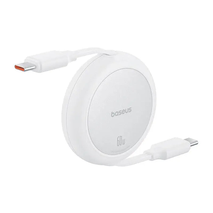Baseus Free2Pull Mini USB-C to USB-C USB cable 60W 1 (white) - USB-C to USB-C<<<USB cables<<<GSM Accessories<<<InnproXML