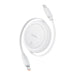 Baseus Free2Pull Mini USB-C to USB-C USB cable 60W 1 (white) - USB-C to USB-C<<<USB cables<<<GSM Accessories<<<InnproXML