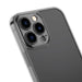 Baseus Frosted Glass Case Cover for iPhone 13 Pro Hard Cover with Gel Frame black (ARWS000401) - Cell phone cases