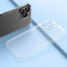 Baseus Frosted Glass Case Cover for iPhone 13 Pro Max Hard Cover with Gel Frame black (ARWS001101) - Cell phone cases
