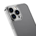 Baseus Frosted Glass Case Cover for iPhone 13 Pro Max Hard Cover with Gel Frame Transparent (ARWS000802) - Cell phone