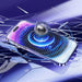 Baseus Full Screen Tempered Glass for iPhone 14 Pro Max with Speaker Cover 0.3mm + Mounting Frame - Cell phone tempered