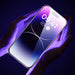 Baseus Full Screen Tempered Glass for iPhone 14 Pro Max with Speaker Cover 0.3mm + Mounting Frame - Cell phone tempered