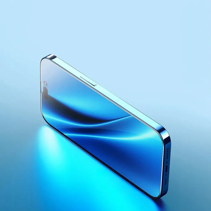 Baseus Full Screen Tempered Glass for iPhone 14 Pro Max with Speaker Cover 0.4mm + Mounting Kit - Cell phone tempered