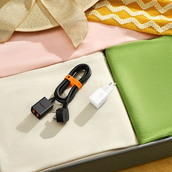 Baseus GaN5 30W USB-C Mini Wall Charger - White - Cell phone USB charger<<<HurtelXML