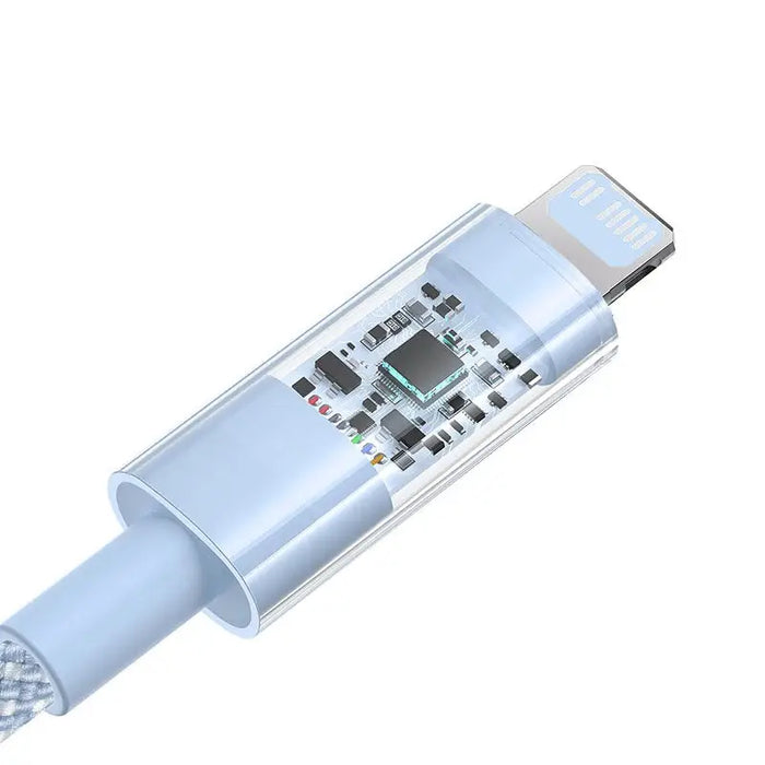 Baseus Gem USB-C - Lightning PD 20W - cable for charging and synchronising Apple devices 1m (blue) - USB