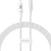 Baseus Gem USB-C to iP fast charging cable 1 m 20 W White - USB cablesAKG-KAB<<<GSM accessoriesAKG<<<ActionPL
