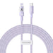 Baseus Gem USB-C to iP fast charging cable 2 m 20 W Purple - USB cablesAKG-KAB<<<GSM accessoriesAKG<<<ActionPL