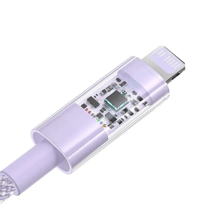 Baseus Gem USB-C to iP fast charging cable 2 m 20 W Purple - USB cablesAKG-KAB<<<GSM accessoriesAKG<<<ActionPL