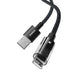 Baseus Gem USB to IP 2.4A fast charging cable 1 m Black - USB cablesAKG-KAB<<<GSM accessoriesAKG<<<ActionPL