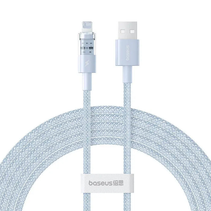 Baseus Gem USB to IP 2.4A fast charging cable 2 m Blue - USB cablesAKG-KAB<<<GSM accessoriesAKG<<<ActionPL