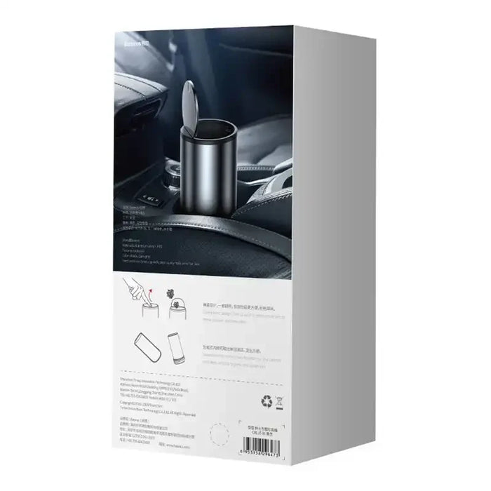 Baseus Gentleman Style Vehicle-mounted Trash Can Black - Storage<<<Car accessories<<<InnproXML&&&Other car