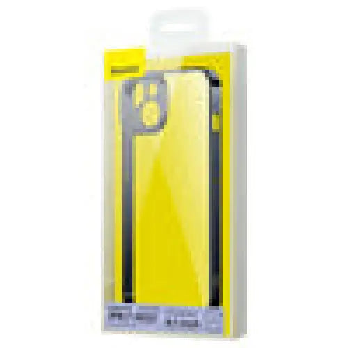 Baseus Glitter Transparent Case and Tempered Glass set for iPhone 14 Plus (black) - For smartphones<<<Tempered glass