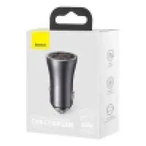 Baseus Golden Contactor Max car charger 2x USB 60W (gray) - Car chargers<<<Chargers<<<GSM Accessories<<<InnproXML&&&Car