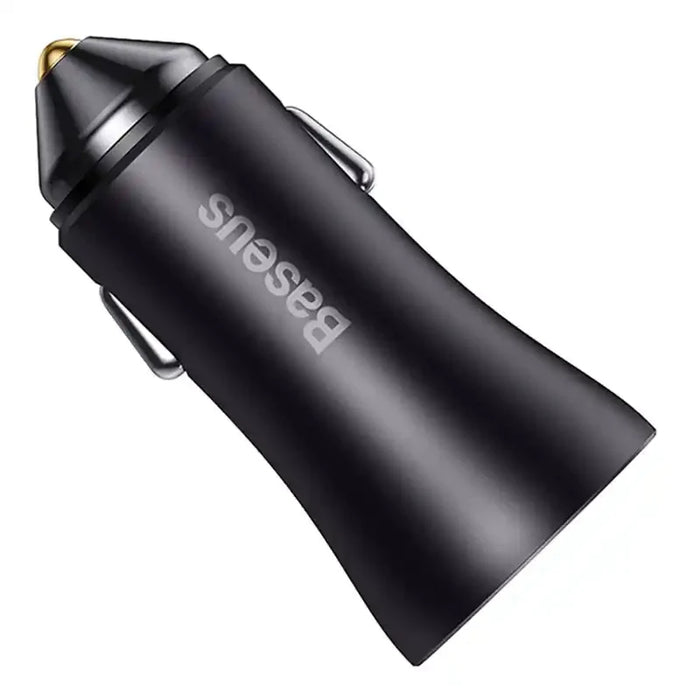 Baseus Golden Contactor Max car charger 2x USB 60W (gray) - Car chargers<<<Chargers<<<GSM Accessories<<<InnproXML&&&Car