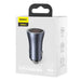 Baseus Golden Contactor Pro car charger 2x USB 40W (gray) - Car chargers<<<Chargers<<<GSM