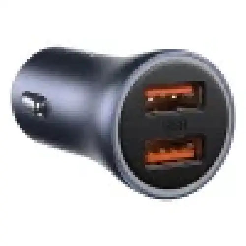 Baseus Golden Contactor Pro car charger 2x USB 40W (gray) - Car chargers<<<Chargers<<<GSM