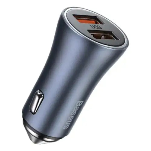 Baseus Golden Contactor Pro car charger 2x USB 40W (gray) - Car chargers<<<Chargers<<<GSM