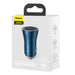 Baseus Golden Contactor Pro car charger USB + USB-C QC4.0+ PD SCP 40W (blue) - Car charger<<<Основна<<<DunaXML&&&Car
