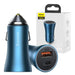 Baseus Golden Contactor Pro car charger USB + USB-C QC4.0+ PD SCP 40W (blue) - Car charger<<<Основна<<<DunaXML&&&Car