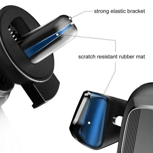 Baseus gravitational grip on the car grid - black - Car mount<<<Accessories<<<Основна<<<DunaXML&&&Phone holders<<<Car