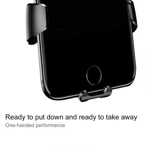 Baseus gravitational grip on the car grid - black - Car mount<<<Accessories<<<Основна<<<DunaXML&&&Phone holders<<<Car