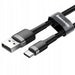 Baseus Halo USB-A - USB-C 2A Cable 3m - Black - Cell phone cables<<<HurtelXML