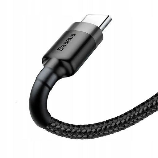 Baseus Halo USB-A - USB-C 2A Cable 3m - Black - Cell phone cables<<<HurtelXML