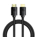 Baseus High Definition Series HDMI 2.1 cable 8K 60Hz 3D HDR 48Gbps 1m (black) - Video cables<<<Cables<<<IT