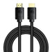 Baseus High Definition Series HDMI 2.1 cable 8K 60Hz 3D HDR 48Gbps 2m (black) - Video cables<<<Cables<<<IT