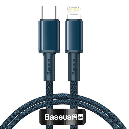 Baseus High Density Braided Cable Type-C to Lightning PD 20W 1m (blue) - USB-C to Lightning<<<USB cables<<<GSM