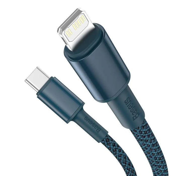 Baseus High Density Braided Cable Type-C to Lightning PD 20W 1m (blue) - USB-C to Lightning<<<USB cables<<<GSM