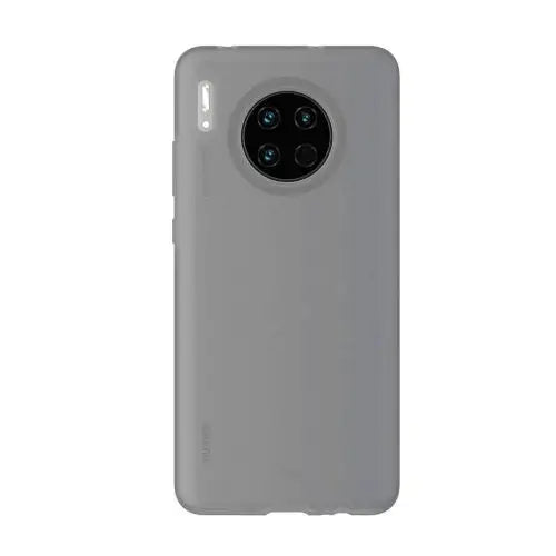 Baseus Huawei Mate 30 case Jelly Liquid Silica Gel Transparent Black (WIHWMATE30-GD01) - Huawei