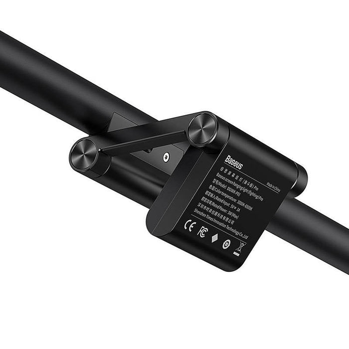 Baseus i-wok Pro series USB stepless dimming screen hanging light (fighting) Black - Lighting<<<IT