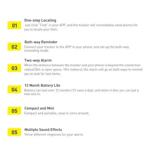 Baseus Intelligent T2 Pro anti-loss device (white) - Home<<<Accessories<<<Основна<<<DunaXML&&&Bluetooth trackers<<<GSM