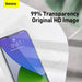 Baseus iPhone 12 Pro Max 0.3 mm Full-glass Tempered Glass (2pcs) White (SGAPIPH67N-LS02) - iPhone 12 Pro