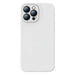 Baseus iPhone 13 Pro case Liquid Silica Gel Protective White (ARYT000402) - iPhone 13