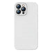 Baseus iPhone 13 Pro Max case Liquid Silica Gel Protective White (ARYT000502) - iPhone 13 Pro