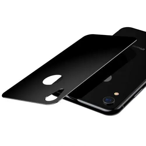 Baseus iPhone Xr 0.3 mm Full coverage curved T-Glass rear Protector Black (SGAPIPH61-BM01) - iPhone Xr