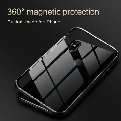 Baseus iPhone Xs Max case Magnetite hardware Silver (WIAPIPH65-CS0S) - iPhone Xs Max