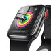 Baseus iWatch 0.2 mm Full-screen curved T-Glass soft screen protector 42mm Black (SGAPWA4-F01)