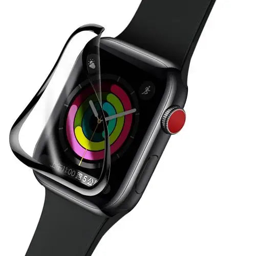 Baseus iWatch 0.2 mm Full-screen curved T-Glass soft screen protector 42mm Black (SGAPWA4-F01)