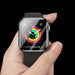 Baseus iWatch 0.2 mm Full-screen curved T-Glass soft screen protector 42mm Black (SGAPWA4-F01)