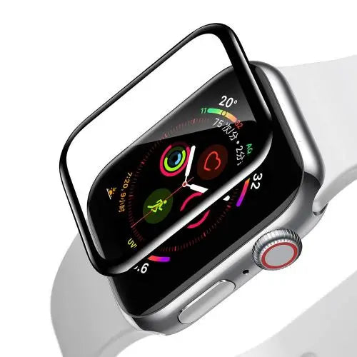 Baseus iWatch 0.2 mm Full-screen curved T-Glass soft screen protector 44mm Black (SGAPWA4-H01)
