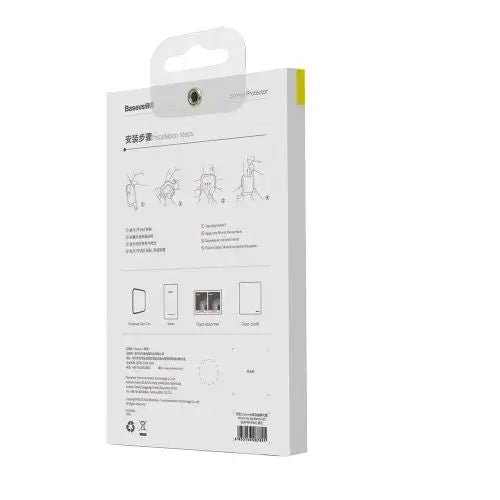 Baseus iWatch 0.2 mm Full-screen curved T-Glass soft screen protector 44mm Black (SGAPWA4-H01)