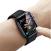 Baseus iWatch 0.2 mm Full-screen curved T-Glass soft screen protector 44mm Black (SGAPWA4-H01)