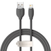 Baseus Jelly cable USB to Lightning 2,4A 1,2m (black) - USB to Lightning<<<USB cables<<<GSM
