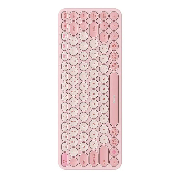 Baseus K01A Wireless Tri-Mode Keyboard Baby Pink - Mice keyboards<<<IT Accessories<<<InnproXML