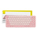 Baseus K01A Wireless Tri-Mode Keyboard Baby Pink - Mice keyboards<<<IT Accessories<<<InnproXML
