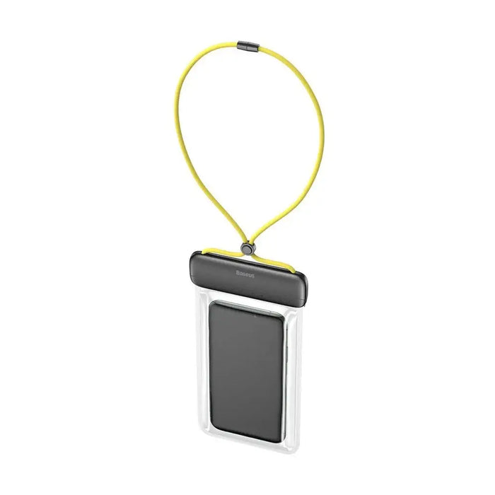 Baseus Let’s Go Universal waterproof case for smartphones (black + yellow) - Waterproof cases<<<Cases<<<GSM
